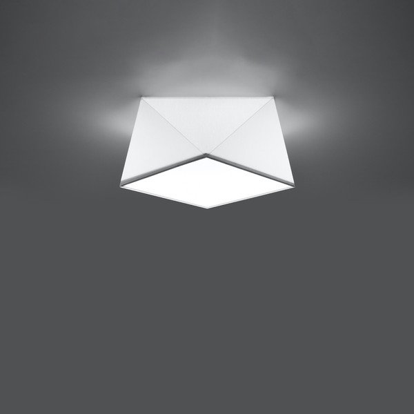 Biele stropné svietidlo 25x25 cm Koma – Sollux-image-1