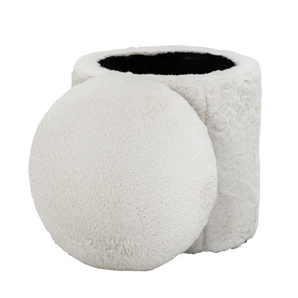 Biely taburet Siabella – Bloomingville-image-1