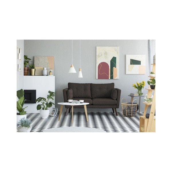 Hnedá dvojmiestna pohovka Mazzini Sofas Elena-image-3