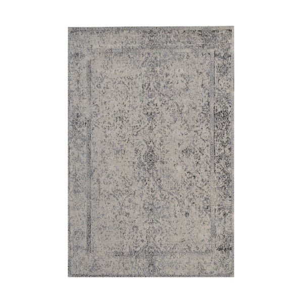 Vlnený koberec Canada, 160x230 cm, sivý