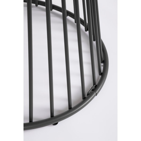 Oceľový okrúhly záhradný jedálenský stôl ø 120 cm Austin – Bizzotto-image-2