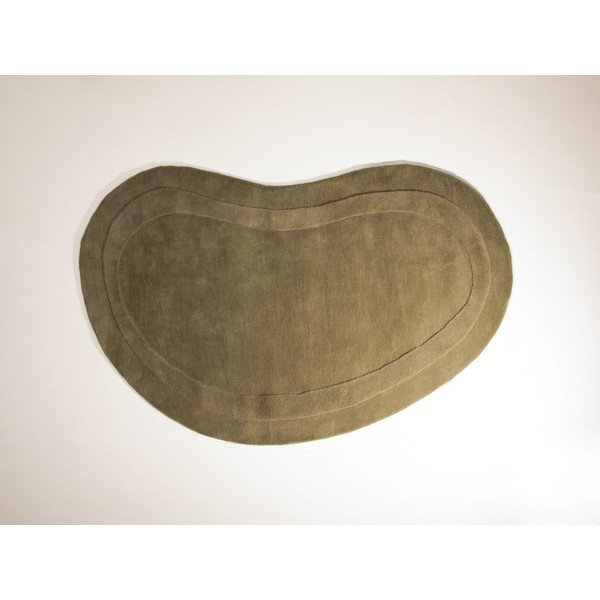 Kaki vlnený koberec 150x230 cm Cloria – Micadoni-image-1