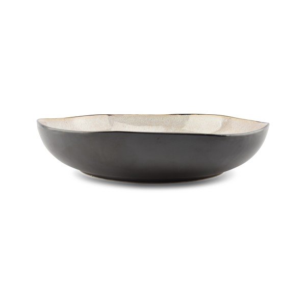 Čierna/béžová kameninová misa ø 32 cm Lunar – Salt&Pepper-image-2