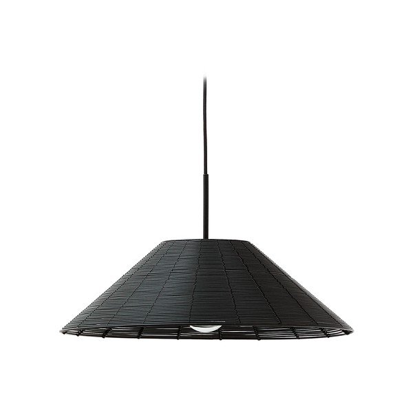 Čierne tienidlo ø 50 cm Saranella – Kave Home