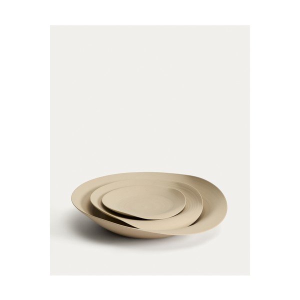 Keramická dekoratívna tácka ø 53 cm Ebenor – Kave Home-image-3