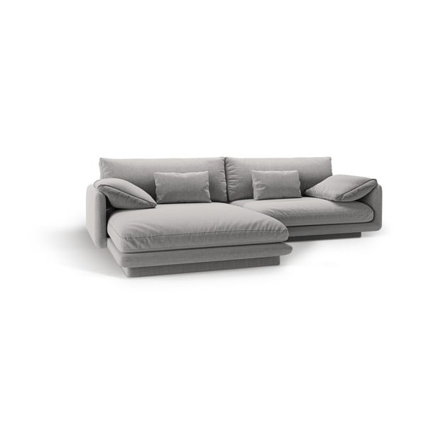 Svetlosivá rohová pohovka (ľavý roh) Torino – Micadoni Home-image-2