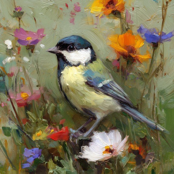 Tlačený obraz na plátne 32x32 cm Yellow Parus – Styler