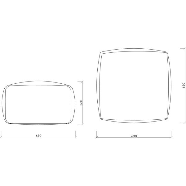Modrý vlnený taburet Keno – noo.ma-image-4