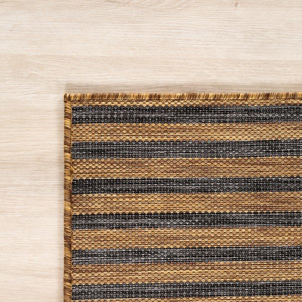 Čierny/hnedý vnútorný a vonkajší koberec 160x230 cm Mira 1453 – Ayyildiz Carpets-image-2