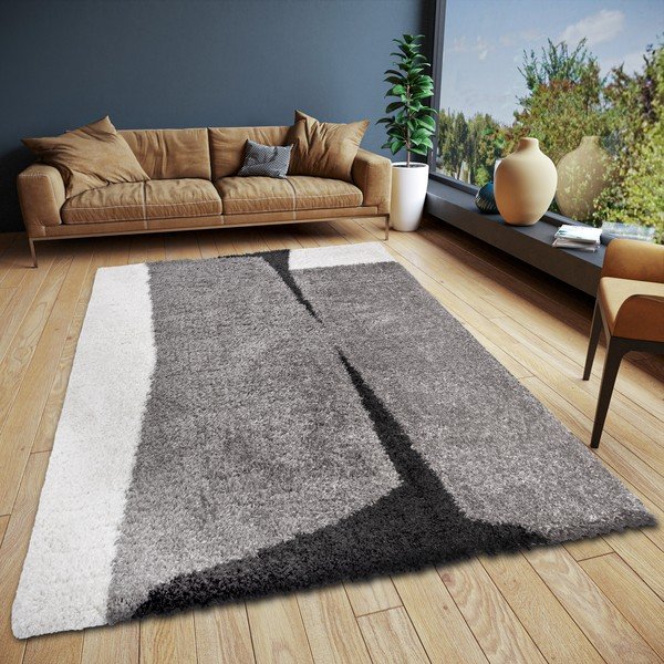 Sivý koberec 200x290 cm – Elle Decoration-image-1