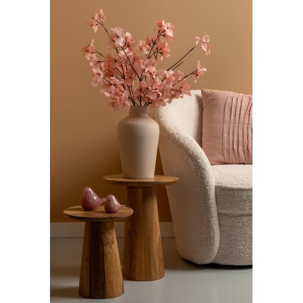 Okrúhly odkladací stolík z mangového dreva ø 30 cm  Force  – Leitmotiv-image-2