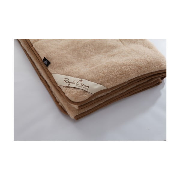 Vlnená deka Royal Dream Merino, 200 x 200 cm-image-1