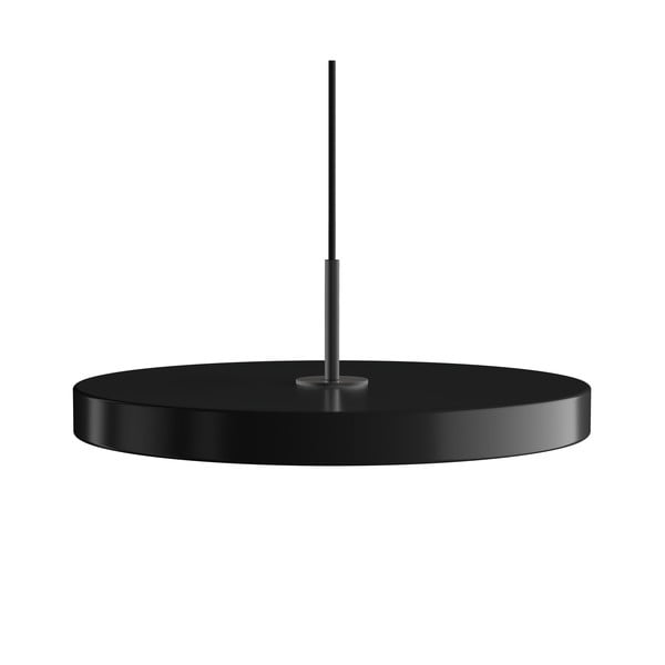 Čierne LED závesné svietidlo s kovovým tienidlom ø 43 cm Asteria Medium – UMAGE