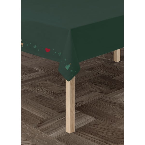 Obrus s vianočným motívom s prímesou bavlny 150x270 cm Christmas Fable – JUNA-image-4