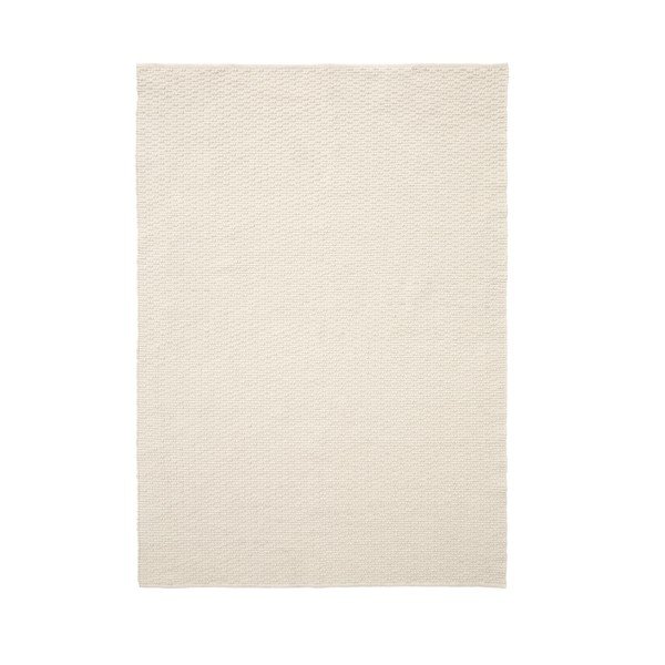 Krémový ručne tkaný koberec s prímesou bavlny 160x230 cm Mascarell – Kave Home