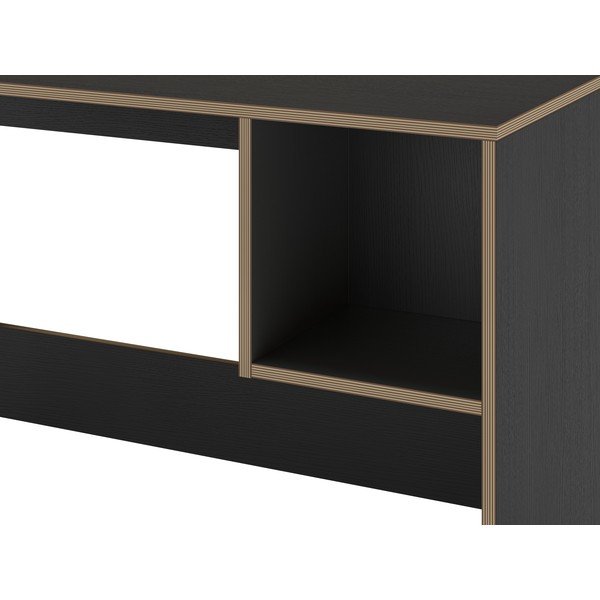Pracovný stôl s čiernou doskou 50x110 cm Lyly – Marckeric-image-4