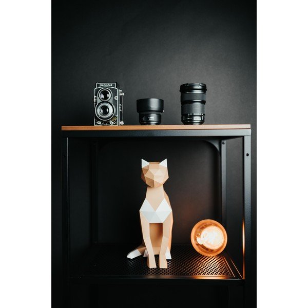 Kreatívna súprava na skladanie z papiera Papertime Hnedá Mačka-image-3