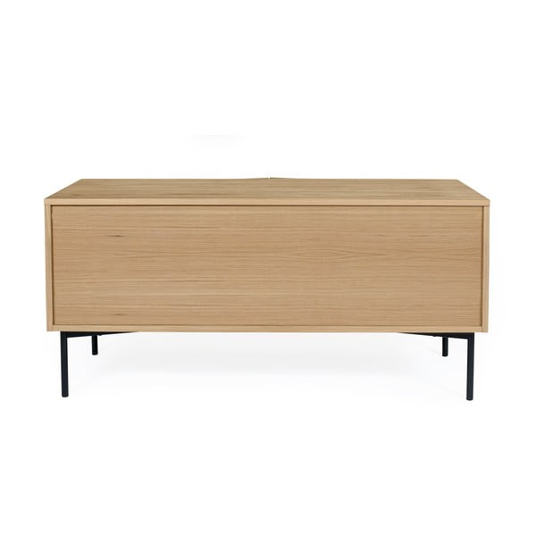 Hnedá komoda v dekore dubového dreva Woodman Flop, 65 x 120 cm-image-3