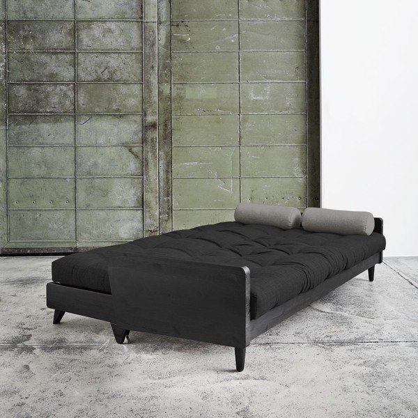Rozkladacia pohovka Karup Indie Black/Dark Grey/Granite Grey-image-2
