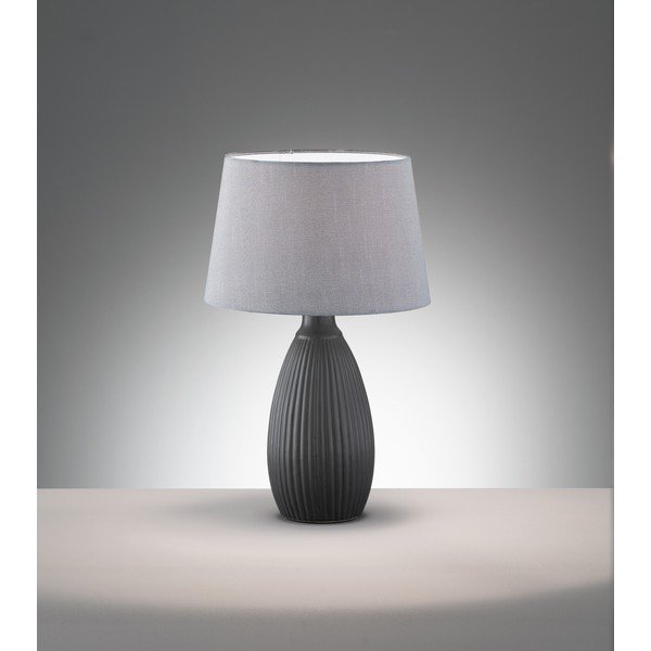 Sivá stolová lampa Fischer & Honsel Ames-image-1