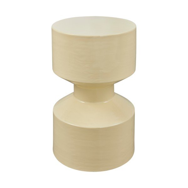 Kovový okrúhly odkladací stolík ø 30 cm Hidde – WOOOD