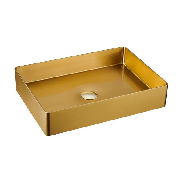 Antikoro umývadlo v zlatej farbe 50x35 cm Aurum – Sapho