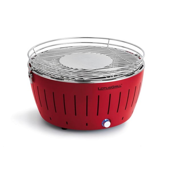 Červený nedymiaci gril LotusGrill XL-image-2