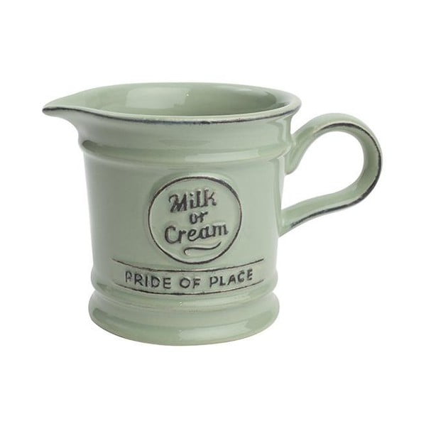 Zelená keramická nádoba na mlieko T&G Woodware Pride of Place, 300 cm