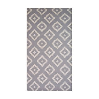 Sivý koberec Vitaus Geo Winston, 80 x 150 cm