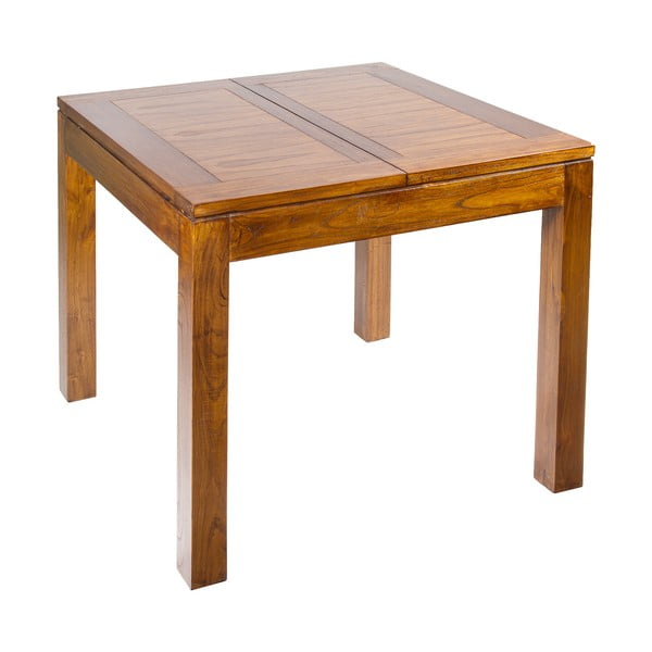 Rozkladací jedálenský stôl z dreva mindi Santiago Pons Madera