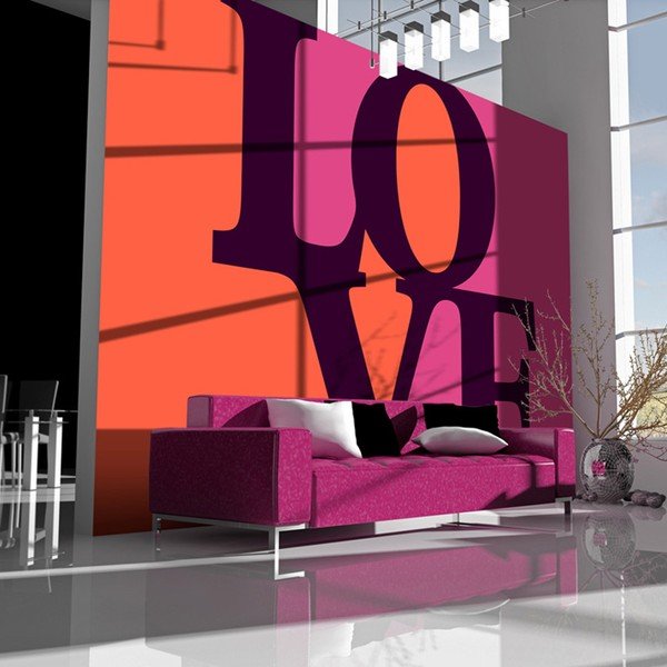 Veľkoformátová tapeta Artgeist Love Is in the Air, 200 x 154 cm-image-1