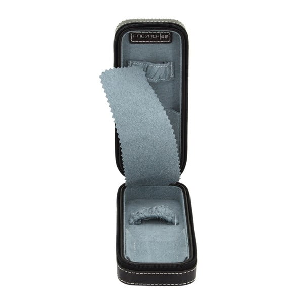 Čierne puzdro na hodinky Friedrich Lederwaren Bond-image-3