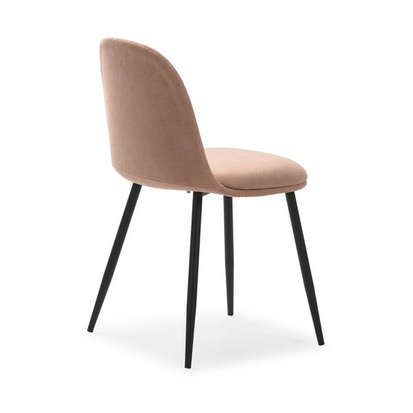 Svetloružové jedálenské stoličky v súprave 4 ks Malila – Marckeric-image-4