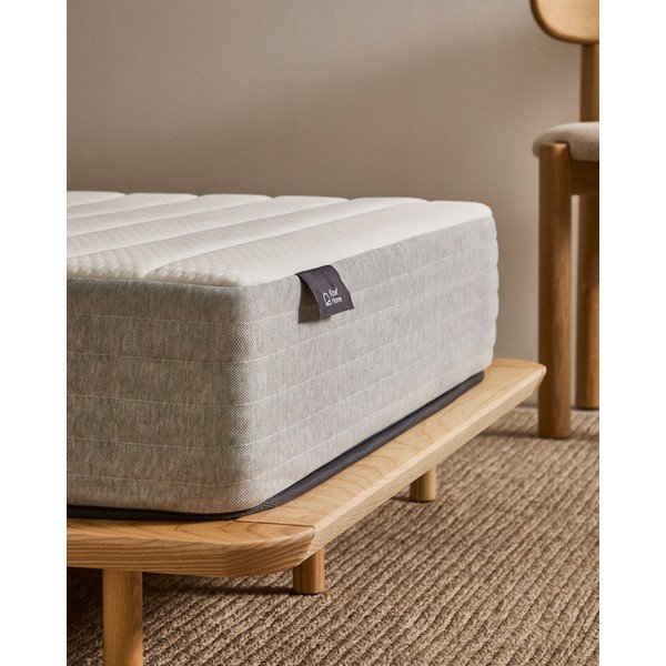 Tvrdý pružinový termoregulačný matrac 135x190 cm Juno – Kave Home-image-2