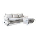 Svetlobéžová rozkladacia rohová pohovka Miuform Charming Charlie, pravý roh