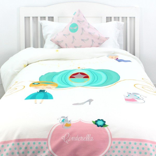 Detské bavlnené obliečky na paplón a vankúš Mr. Fox Pumpkin, 140 × 200 cm-image-2