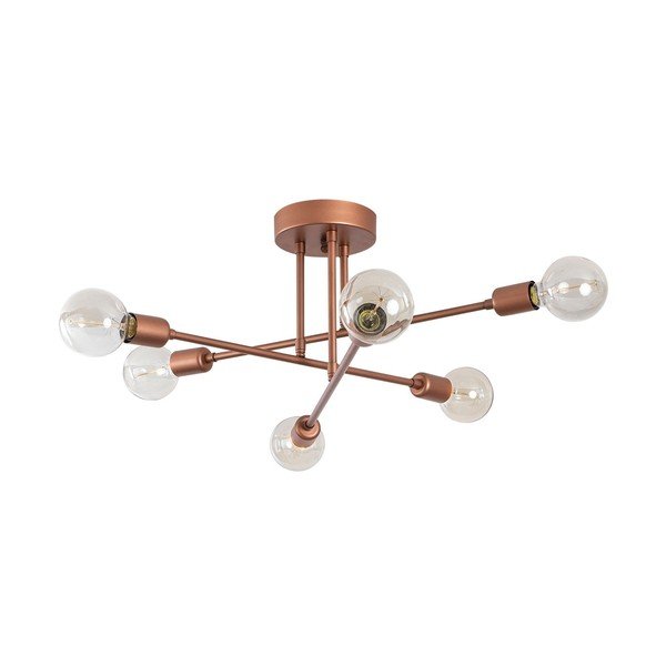 Stropné svietidlo v bronzovej farbe 64x64 cm Flower – Opviq lights