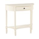 Biely konzolový stolík z borovicového dreva 33x81 cm Heritage – Premier Housewares