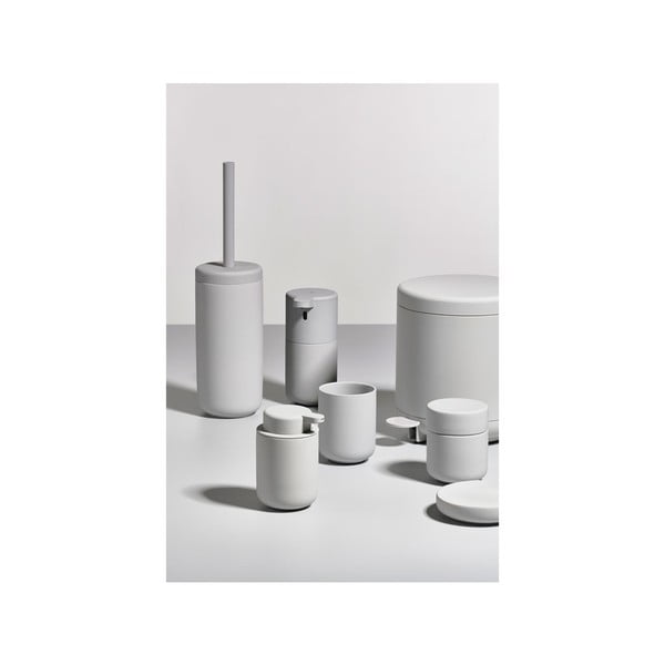 Svetlosivá kameninová dóza s vekom Zone UME-image-3