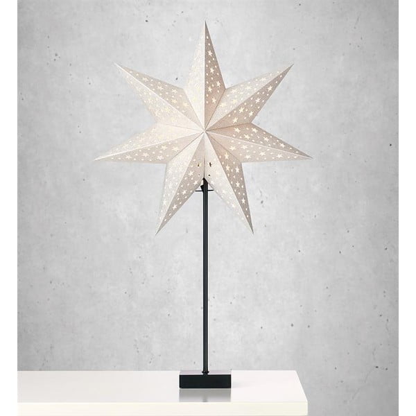 Svetelná dekorácia v tvare hviezdy Markslöjd Solvalla Shine, výška 69 cm
