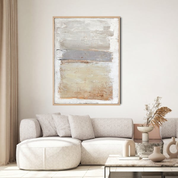 Ručne maľovaný obraz 90x120 cm Scenario 1 – Malerifabrikken-image-1