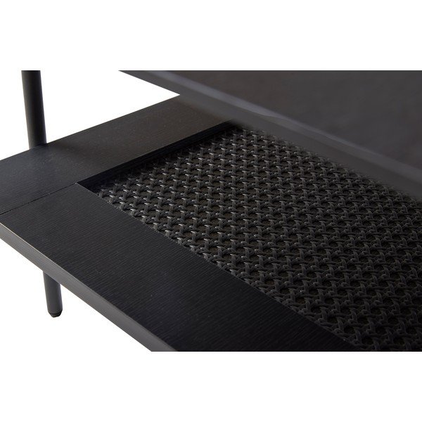 Čierny konferenčný stolík 55x110 cm Pensacola – Unique Furniture-image-2