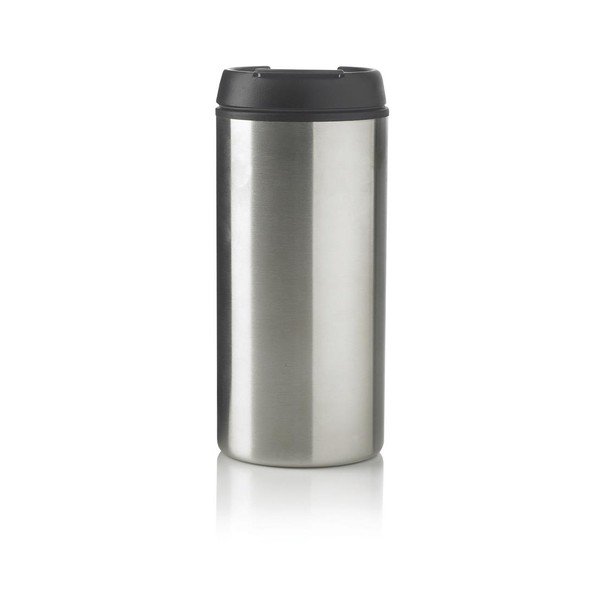 Termohrnček v striebornej farbe XD Design Metro, 300 ml