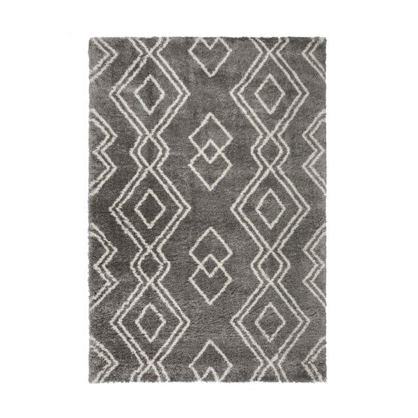 Sivý koberec 200x290 cm Atlas Berber – Flair Rugs