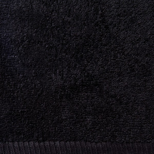 Čierne rýchloschnúce/froté bavlnené uteráky v súprave 4 ks 30x30 cm Quick Dry – Catherine Lansfield-image-2