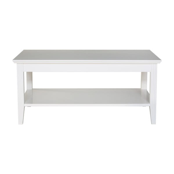 Biely konferenčný stolík We47 Family, 100 × 65 cm