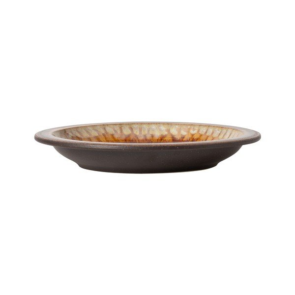 Hnedý dezertný kameninový tanier ø 20 cm Poterie – Casafina-image-2