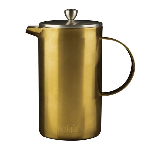 Kanvička na kávu v zlatej farbe Creative Tops Cafetiere, 1 litr