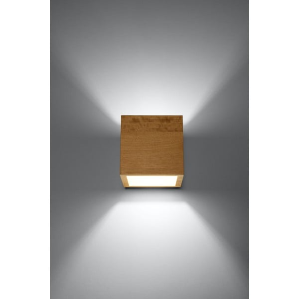 Drevené nástenné svietidlo Sollux Geo-image-3