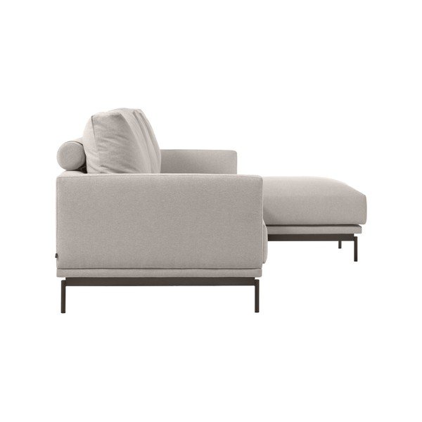 Béžová rohová pohovka Kave Home Galene, pravý roh, 254 cm-image-3